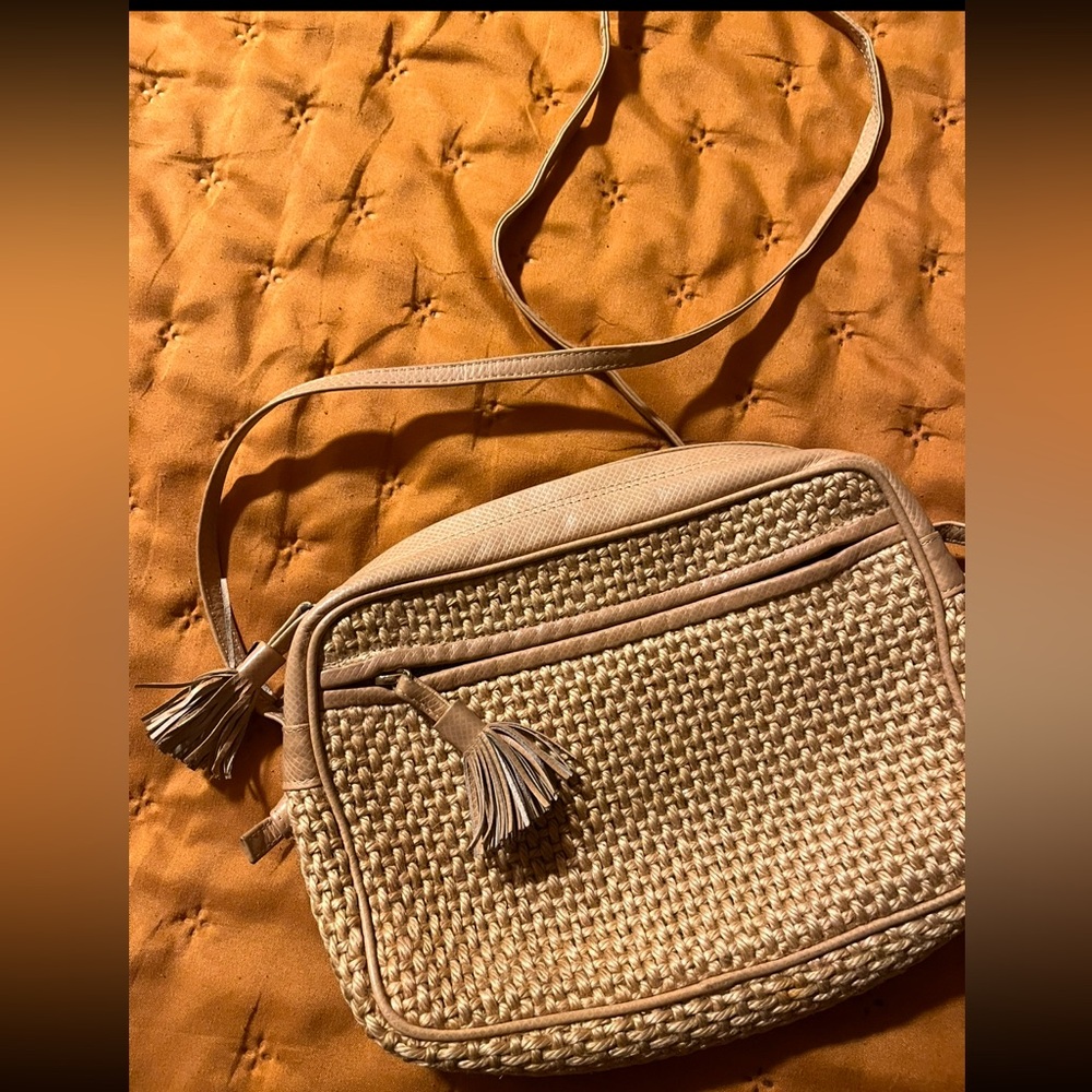 BOTTEGA VENETA woven crossbody bag
